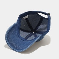 Gorras de Béisbol Ajustables Unisex Estilo Deportivo, Gorra de Mezclilla Desestructurada Personalizable