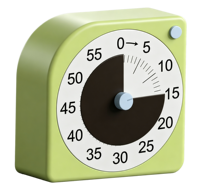 Minuteur de cuisine analogique et numérique rotatif visuel mécanique pour enfants, 60 minutes, idéal pour la salle de classe, le bureau, le restaurant, ou comme cadeau.