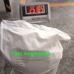 Herbicida Glifosato 75.7% WSG con Certificación ISO para Control Sistémico de Malezas en Cultivos, No Selectivo, de Amplio Espectro, Post-Emergente - Product Image 6