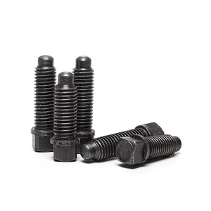 Vierkant schrauben Klasse 4.8 Vierkant schrauben aus Kohlenstoffs tahl mit Kragen und kurzer Hundes pitze mit abgerundetem Ende DIN 480 - Product Image 2