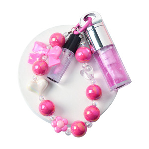 Huile à lèvres personnalisable MLM 1+1 avec pendentif nœud mignon, brillant à lèvres longue tenue effet miroir, hydratant et changeant de couleur - Product Image 2