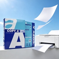 Papier Copie Blanc A4 en Gros 70g/75g/80g 500 Feuilles Shandong pour Usage Bureau/École/Entreprise 100% Pâte de Bois Vierge