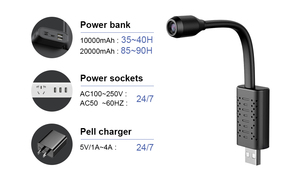 <span class=keywords><strong>Caméra</strong></span> <span class=keywords><strong>Wifi</strong></span> Mini V380 Sans Fil HD Détection de Mouvement U21 USB Portable pour Sécurité Domestique Enregistreur Vidéo Intelligent CCTV IP - Product Image 4