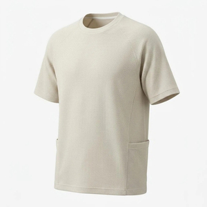 Camiseta Personalizable con Logotipo, 100% Fibra de Poliéster, Cómoda, Duradera, Manga Corta, Cuello Redondo, Estilo Básico, Deportiva, Corte Ajustado para Hombre - Product Image 3