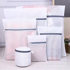 FY sac à linge en maille Polyester, panier en filet épais, sacs à linge pour Machines à laver, sac de soutien-gorge en maille