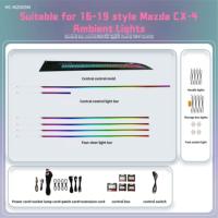 Lumière de travail RGB multicolore de style bande pour Mazda 3 Axela/CX-4/CX-5/CX-30/Atenza, éclairage ambiant de voiture contrôlé par application