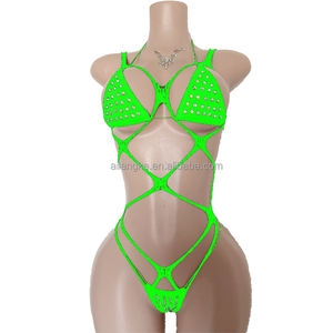 Vadulyer Costumes Sexy à Diamants pour Spectacle, Disponibles en 6 Couleurs, Toutes Taxes Comprises - Product Image 5