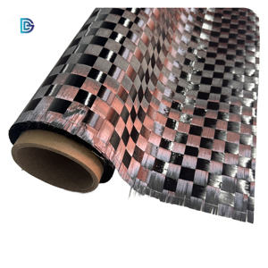 Venta al por mayor preimpregnado ultraligero 150gsm 3D 12k <span class=keywords><strong>T700</strong></span> Spread Tow tela de fibra de carbono - Product Image 3