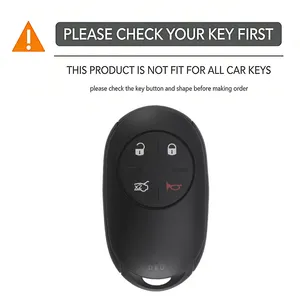 Étui de protection en silicone pour clé à 4 boutons, coque de protection pour <span class=keywords><strong>Fiat</strong></span> 500 500E 2020 2021 <span class=keywords><strong>2022</strong></span>, accessoires de style intérieur automobile - Product Image 5