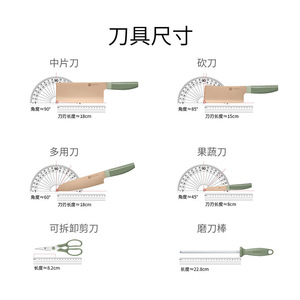 Ensemble de couteaux Zwilling Now Pro 7 pièces en acier inoxydable titane antibactérien avec ciseaux - Product Image 4