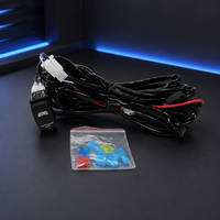 Faisceau de câblage pour éclairage de travail LED Zhenxin 12V 40A avec télécommande optionnelle, connecteur DT, relais et fusible pour camion tout-terrain