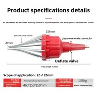 Outil d'expansion et de remplacement de soufflets de cardan pneumatiques pour la dépose et l'installation des joints homocinétiques extérieurs automobiles en Chine