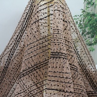 LH 100% Polyester Léger Stretch Polka Dot Flocage Broderie Paillettes Mariage Tulle Filet Maille Femmes Enfants Robe