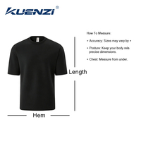 Camiseta Kuenzi de Manga Corta con Cuello Redondo, Personalizada con Logotipo, 100% Algodón, 240GSM, Talla Grande 6X para Mujer