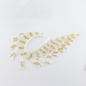 Trang trí viền tua rua đính cườm ren viền tua rua - Product Image 5