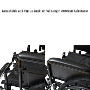 <span class=keywords><strong>K3</strong></span> כיסא ידני עם עומק מושב לבחירה להתאמה אישית - Product Image 3