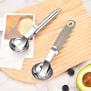 Stainless Steel Ice Cream Scoop With Easy Release Mechanism For Dessert Serving - Product Image 4