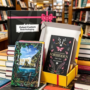 Boîte d'expédition personnalisée en carton ondulé avec logo pour abonnement, emballage cadeau pour carnets et livres reliés - Product Image 1