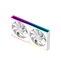 Ventilateur de refroidissement pour boîtier d'ordinateur Gamer-X CD, extérieur, 12 cm, silencieux, roulement fluide, ARGB, 4 broches PWM, 64,8 CFM, 50 000 heures, pour jeux