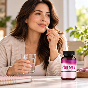 Capsules de collagène, super capsules de collagène avec vitamine C, biotine, étiquette privée OEM, complément alimentaire, logo personnalisé - Product Image 5
