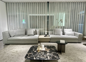 Tùy Chỉnh Sang Trọng Đồ Nội Thất Phòng Khách Đặt Phong Cách Bắc Âu Chính Hãng Da Cắt Sofa Cho Nhà Và Biệt Thự Sử Dụng - Product Image 4