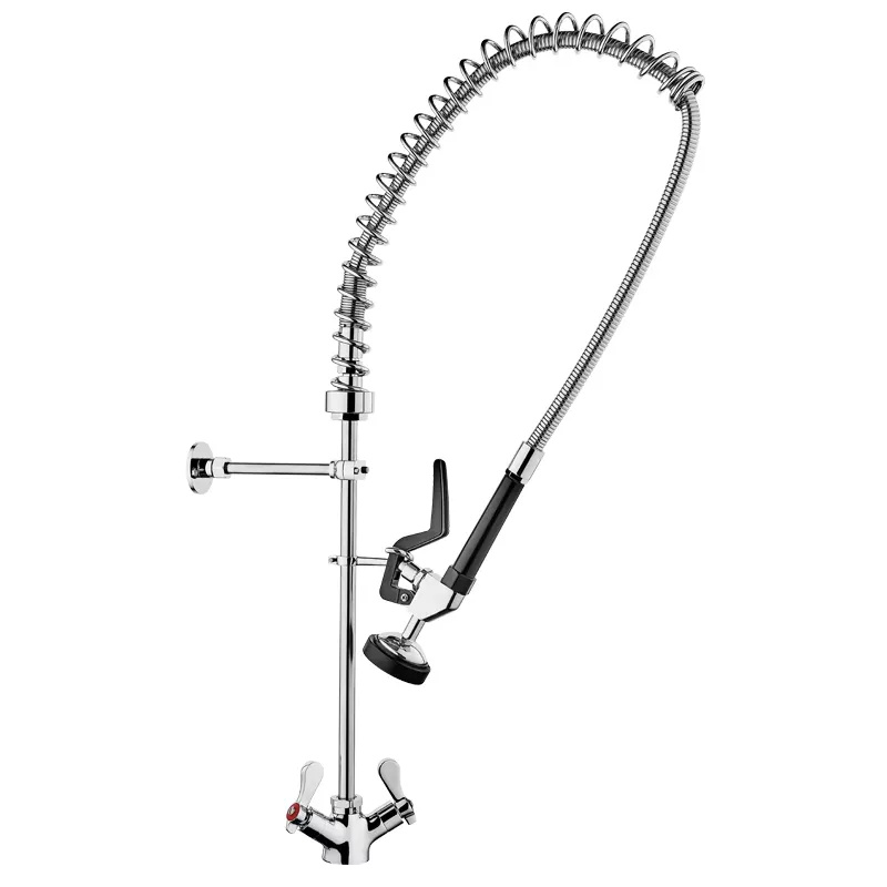 Коммерческий кухонный кран, смеситель высокого давления с верхней раковиной