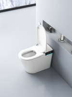 Toilette de bidet intelligente en céramique d'une seule pièce moderne de Offre Spéciale de luxe de style canadien toilette intelligente avec rinçage et nettoyage automatiques