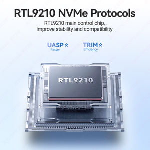 Внешний твердотельный накопитель JEYI I9GTR 4 ТБ M.<span class=keywords><strong>2</strong></span> NVMe без инструментов для установки, алюминиевый корпус, USB 3.<span class=keywords><strong>2</strong></span>/3.1 10 Гбит/с Type-C, портативный - Product Image 4