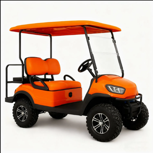 รถกอล์ฟไฟฟ้าประสิทธิภาพสูง แบตเตอรี่ใช้งานได้นาน รับน้ำหนักได้ 300 กก. ความเร็ว 24 กม./ชม. ดีไซน์ทันสมัย - Product Image 1