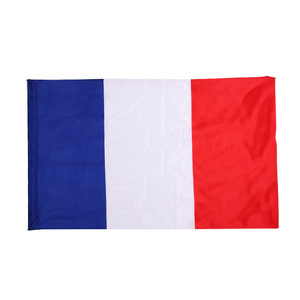 BSBH Personnaliser La Taille Satin Coton Polyester Taille <span class=keywords><strong>France</strong></span> Pays Drapeau Pour Les Événements Sportifs Nationaux - Product Image 1
