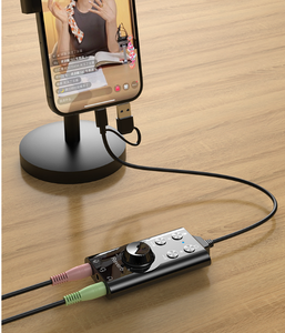 Changeur de Voix en Direct Homme et Femme pour Appels Téléphoniques et Informatiques, Chant, Jeux, Carte Son USB 7.1 – En Stock - Product Image 4