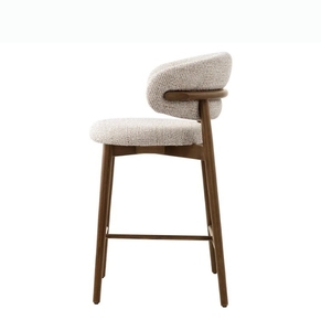 Sgabello da Bar sedia alta e tavolo Set di nuovo Design in <span class=keywords><strong>legno</strong></span> di lusso moderno sedia da Bar alta per <span class=keywords><strong>cucina</strong></span> mobili commerciali sgabello da Bar - Product Image 5