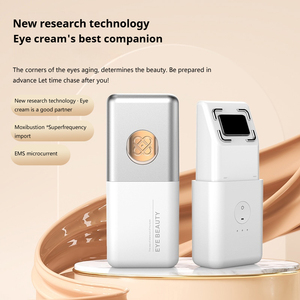 Electric Eye Care Machine Eye Wrinkle Dark Circle Remover <b>Heat</b> Bian Stone Warm Vibration Microcurrent Facial Eye Massager - Product Image 2