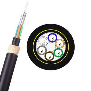 Cable de <span class=keywords><strong>Fibra</strong></span> Óptica Mini <span class=keywords><strong>ADSS</strong></span> ASU 6 FO <span class=keywords><strong>12</strong></span> FO 6 <span class=keywords><strong>Hilos</strong></span> <span class=keywords><strong>12</strong></span> Fibras SPAN 120M HDPE - Product Image 1