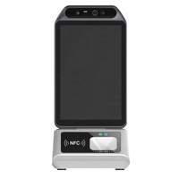 Terminal de point de vente tablette Android 7 avec processeur Hexa Core, machine de paiement par reconnaissance faciale pour restaurant, machine de reconnaissance faciale pour les participants GC116