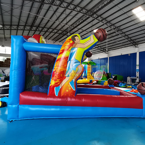 Juego Inflable de Baloncesto para Carnaval, Certificado por Funworld CE, para Fiestas al Aire Libre en el Patio Trasero, <span class=keywords><strong>Tamaño</strong></span> y Color Personalizables - Product Image 6