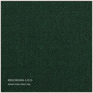 2023意大利美利奴羊毛面料混纺男式西装条纹斜纹库存精纺羊毛环保色织夹克材料 - Product Image 4