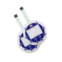 Teclado de Membrana Personalizado para Equipos de Monitoreo de Pacientes, Panel de Interruptores de Membrana para Analizador de Diagnóstico con Indicadores LED