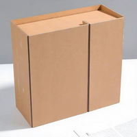 Boîte cadeau en carton nid d'abeille personnalisée, boîte d'emballage portable en carton écologique et biodégradable, absorbant les chocs