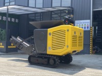 Concasseur à mâchoires mobile MONDE haute performance avec une capacité maximale de 350 t/h, moteur AC et longue durée de vie