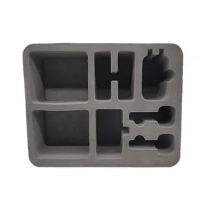 Black Color Foam Block Packaging Foam Cutting Kaizen Foam Protective Material Tooling Box Insert Sponge Protector