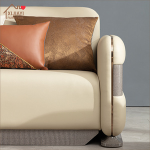Ensemble de canapés sectionnels modernes 1+2+3, canapé en <span class=keywords><strong>cuir</strong></span> de luxe pour <span class=keywords><strong>salon</strong></span>, style italien, ensemble de canapés haut de gamme, <span class=keywords><strong>cuir</strong></span> Napa - Product Image 4