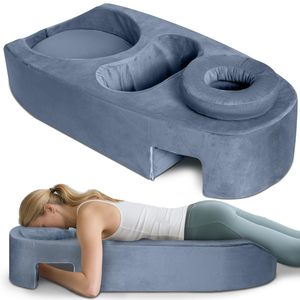 ชุดหมอนรองครรภ์รูปตัวยู 140x71x18 ซม. ผ้ากำมะหยี่ ปรับได้ สำหรับหญิงตั้งครรภ์และคุณแม่ให้นมบุตร - Product Image 1