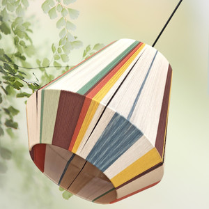 Paralume in filo KYTHIRA-STONE-2, paralume fatto a mano, lampada a sospensione - Product Image 6