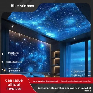 Petite taille ciel <span class=keywords><strong>étoilé</strong></span> LED fibre optique lumières plein étoiles <span class=keywords><strong>plafond</strong></span> pour la décoration intérieure salon chambre Home cinéma Bar Restaurant - Product Image 3