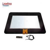 Panel de pantalla táctil capacitivo OEM ODM personalizado Superb, marco abierto, 23,8 pulgadas, cristal antideslumbrante para Monitor de Unión óptica