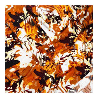 Tissu Bubu imprimé Spandex 4 voies Polyester Spandex tissé 92% Polyester 8% Spandex Tissu poly élastique 4 voies pour robes