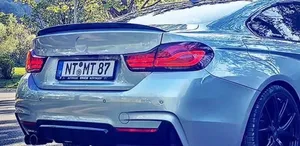 Aileron arrière pour BMW Série 4 F32 F33 F36, kit carrosserie style MP, aileron de coffre arrière pour BMW F32, accessoires de voiture, aileron de coffre arrière - Product Image 4