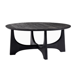 Bàn cà phê đồ nội thất gỗ rắn hiện đại Vòng phòng khách bàn Chéo Chân Bàn cà phê - Product Image 3