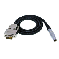 Conector Circular Personalizado de Empuje y Tracción, Cable de Alta Resistencia, Arnés de Cables Industriales, Cable de Señal RJ45 USB, IP67 Impermeable, 24V, Aluminio